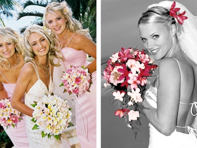 Brides-frangipani